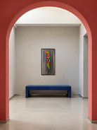 Echoes In The Inner Hold Inox Tablo | 50 × 100 Cm