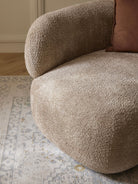 Alba Teddy Bouclé Lounge Koltuk