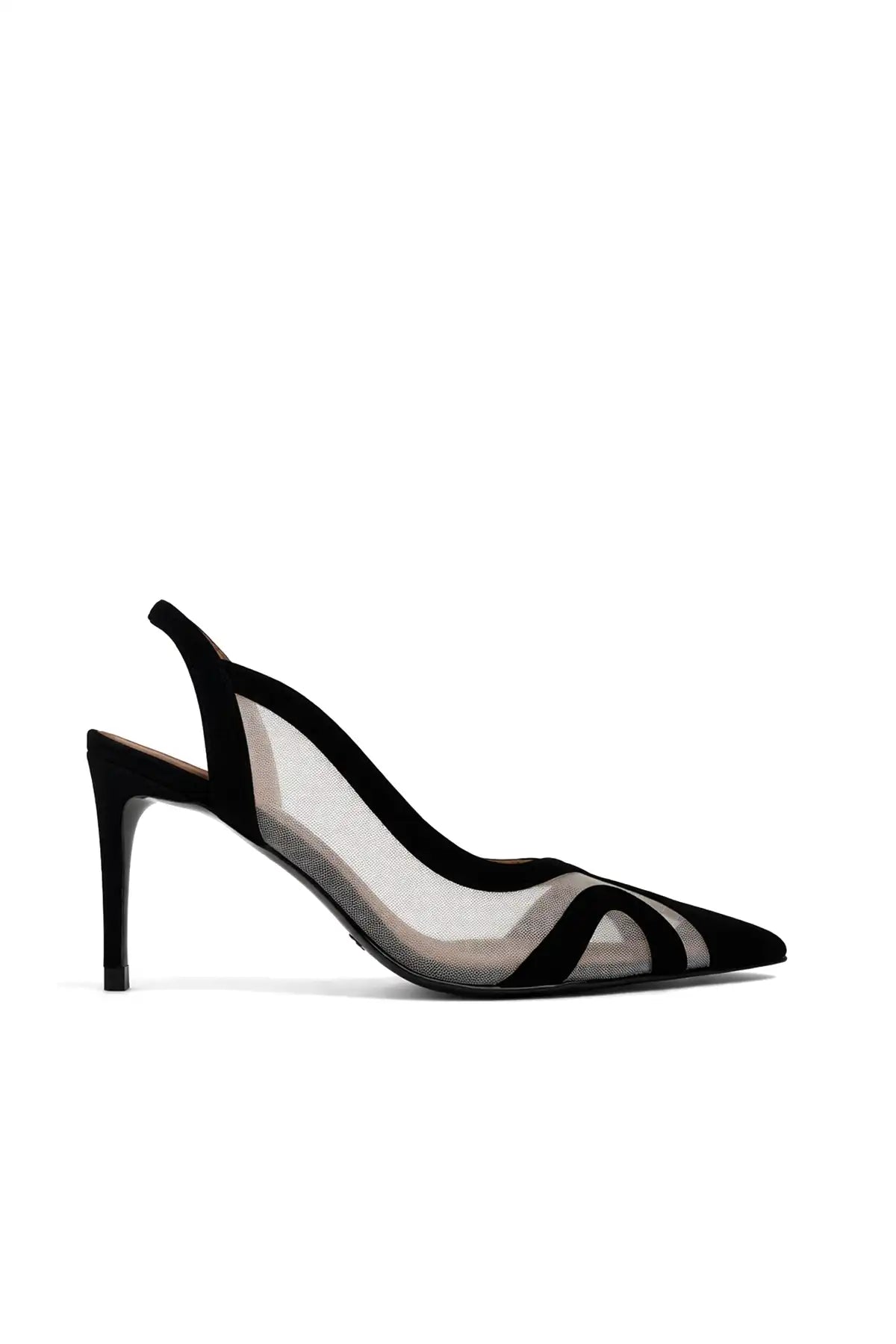 Alina Süet Desen 8 Cm Stiletto