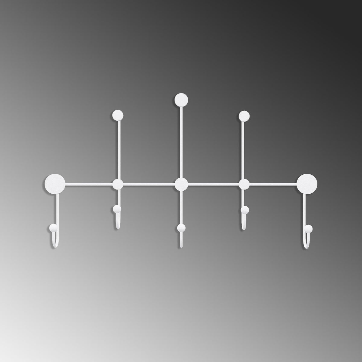 Amt-002-B Dekoratif Metal Askılık 