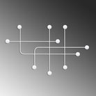 Amt-004-B Dekoratif Metal Askılık 