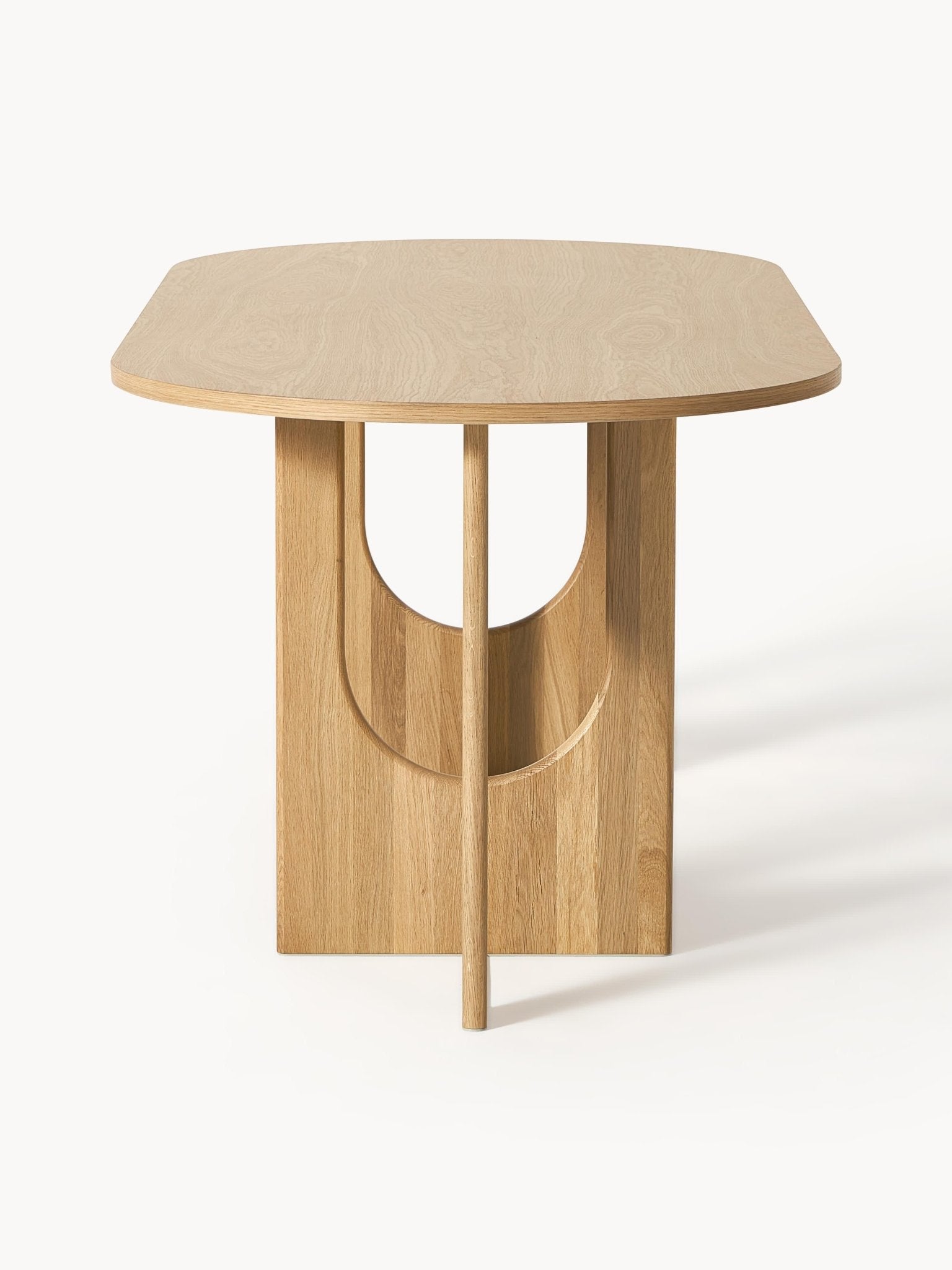Apollo Oval Yemek Masası Modern Lüks Tasarım 200 Cm