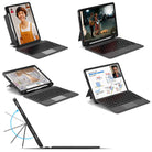 Mag Touch Ipad Klavyeli Standlı Kılıf