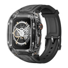 Wi-Wb013 Rambo Serisi 2In1 Şeffaf Kasa Apple Watch 44Mm Kordon