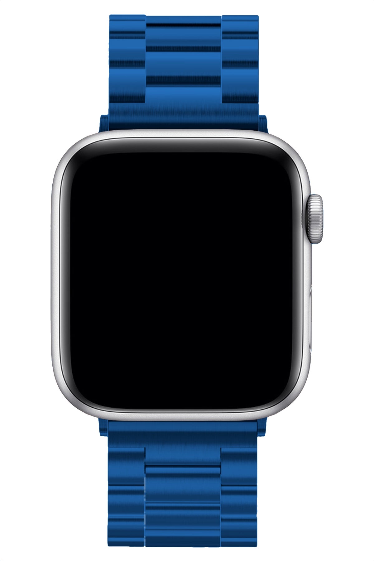 Apple Watch Uyumlu Üç Bakla Çelik Loop Kordon Mavi