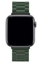 Apple Watch Uyumlu Üç Bakla Çelik Loop Kordon Yeşil