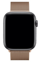Apple Watch Uyumlu Metal Milano Loop Gold