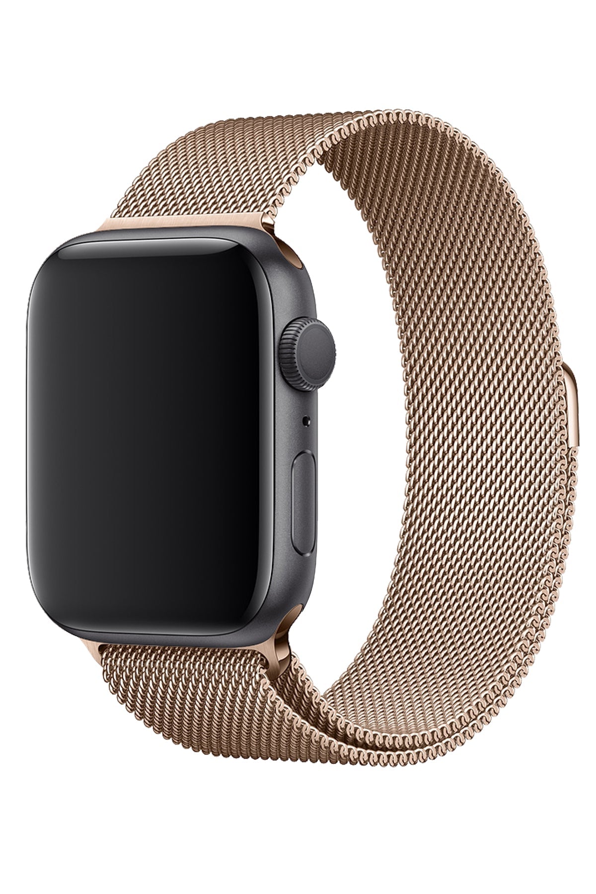 Apple Watch Uyumlu Metal Milano Loop Gold