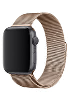 Apple Watch Uyumlu Metal Milano Loop Gold