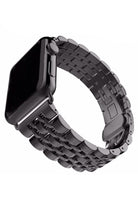 Apple Watch Uyumlu Klasik Çelik Loop Kordon Siyah