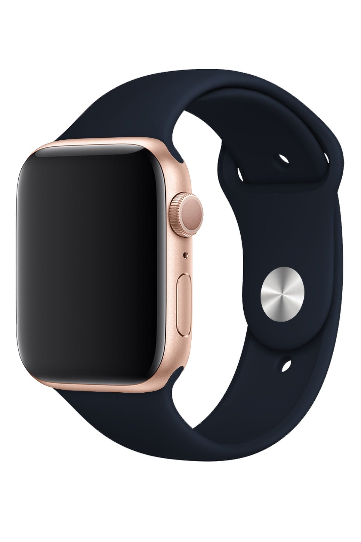 Apple Watch Uyumlu Silikon Spor Kordon Gece Mavi