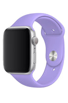 Apple Watch Uyumlu Silikon Spor Kordon Mauve