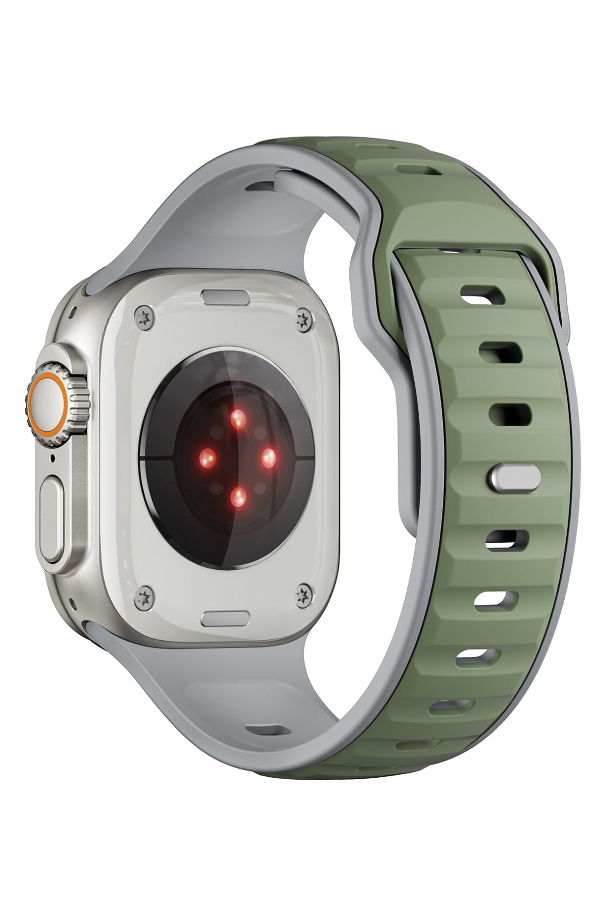 Apple Watch Ultra Uyumlu Dualflex Kordon Alpinefog