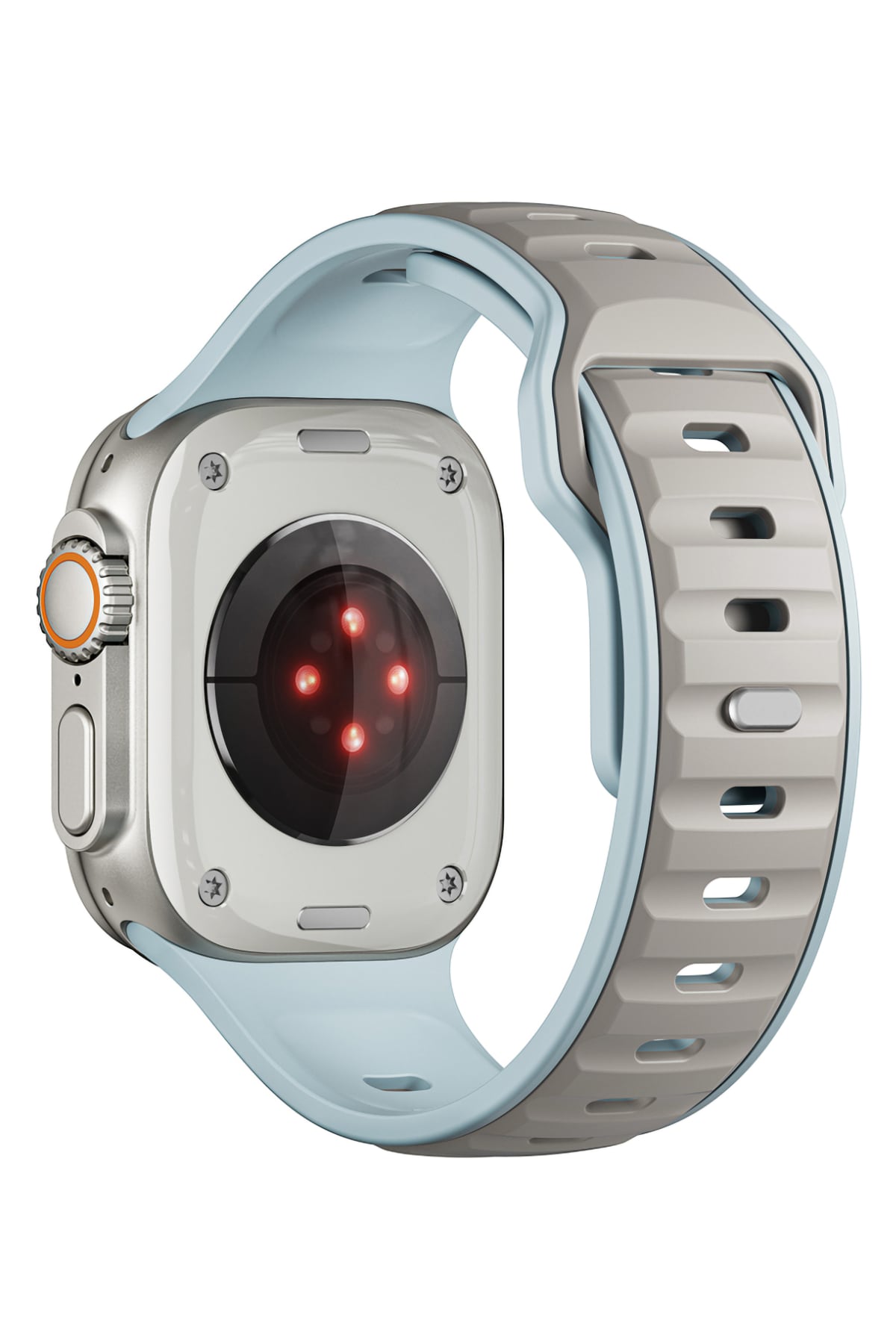 Apple Watch Ultra Uyumlu Dualflex Kordon Skyfade