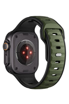 Apple Watch Ultra Uyumlu Dualflex Kordon Tactigreen