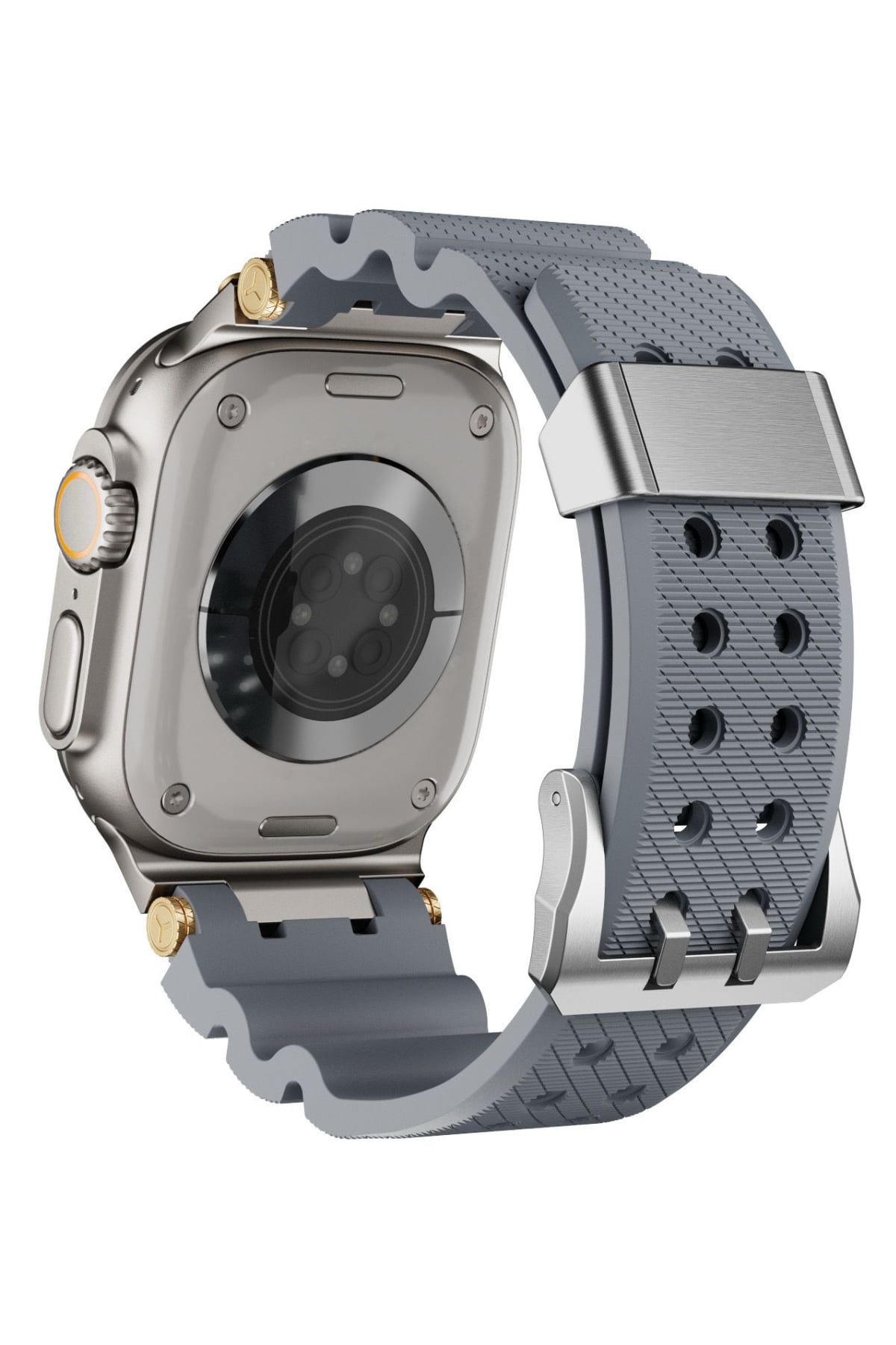 Apple Watch Ultra Uyumlu Gripline Kordon Monogrey
