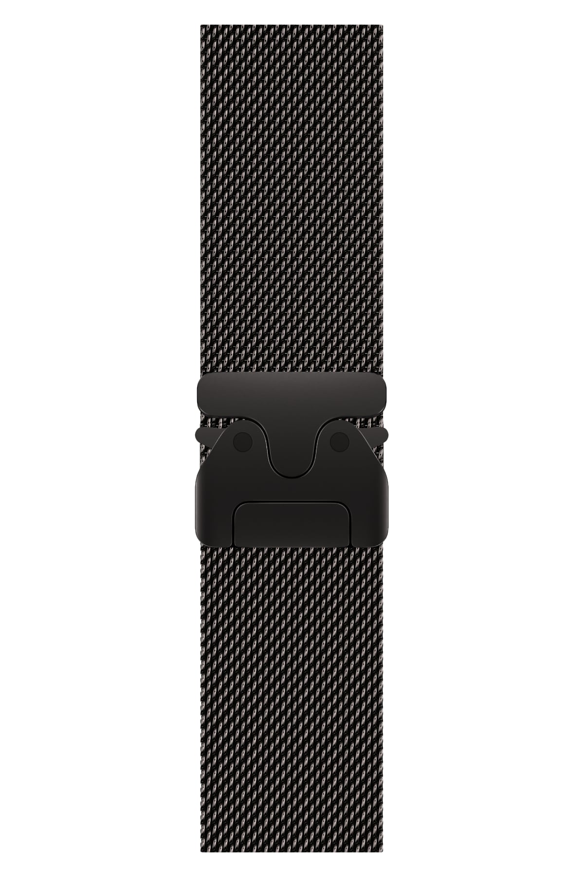 Apple Watch Ultra Uyumlu İNce Örgü Milano Loop Siyah