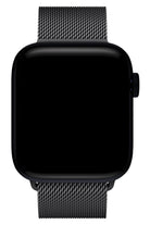 Apple Watch Ultra Uyumlu İNce Örgü Milano Loop Siyah