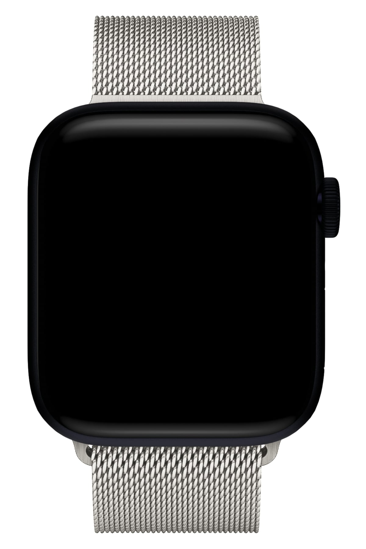 Apple Watch Ultra Uyumlu İNce Örgü Milano Loop Titanyum