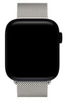 Apple Watch Ultra Uyumlu İNce Örgü Milano Loop Titanyum