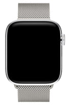 Apple Watch Ultra Uyumlu İNce Örgü Milano Loop Titanyum