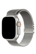 Apple Watch Ultra Uyumlu Kalın Örgü Milano Loop Natürel