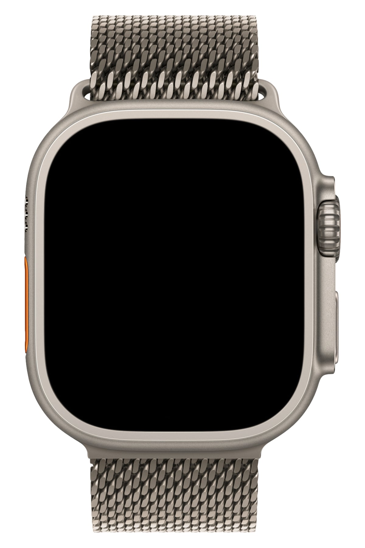 Apple Watch Ultra Uyumlu Titanyum Milano Loop Natürel