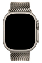 Apple Watch Ultra Uyumlu Titanyum Milano Loop Natürel