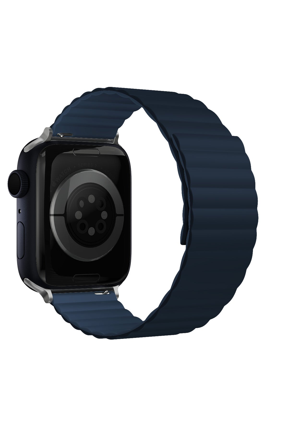 Apple Watch Uyumlu Baklalı Louis Loop Kordon Admiral Blue