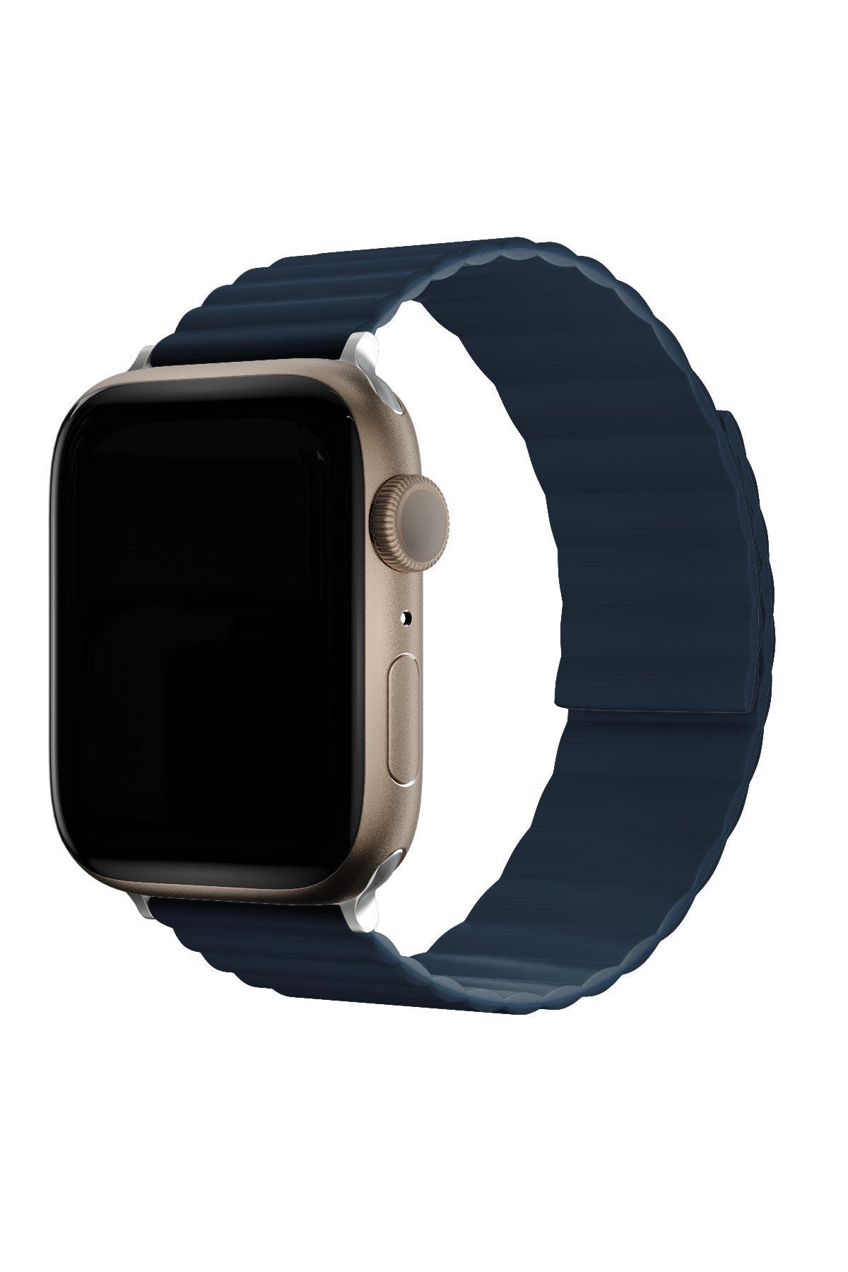Apple Watch Uyumlu Baklalı Louis Loop Kordon Admiral Blue