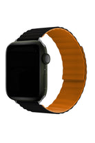 Apple Watch Uyumlu Baklalı Louis Loop Kordon Black Alloy