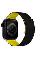 Apple Watch Uyumlu Baklalı Louis Loop Kordon Black Aureolin