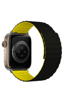 Apple Watch Uyumlu Baklalı Louis Loop Kordon Black Aureolin
