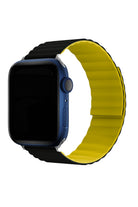 Apple Watch Uyumlu Baklalı Louis Loop Kordon Black Aureolin