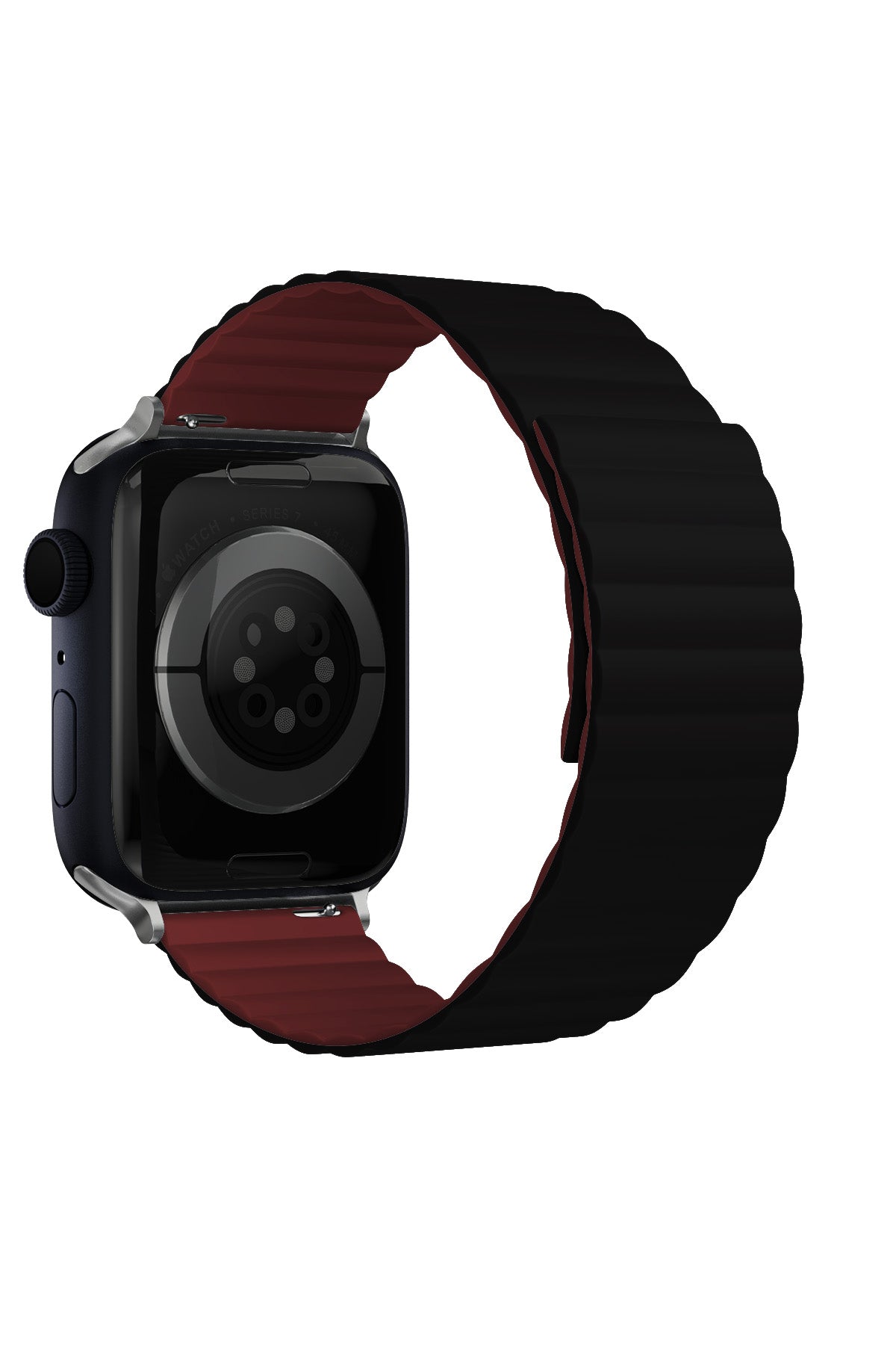 Apple Watch Uyumlu Baklalı Louis Loop Kordon Cool Black