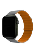 Apple Watch Uyumlu Baklalı Louis Loop Kordon Dark Orange