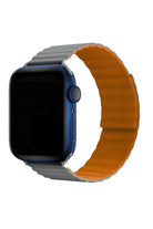 Apple Watch Uyumlu Baklalı Louis Loop Kordon Dark Orange