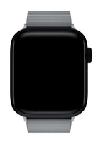 Apple Watch Uyumlu Baklalı Louis Loop Kordon Medium Gray