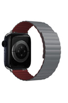 Apple Watch Uyumlu Baklalı Louis Loop Kordon Stone Red