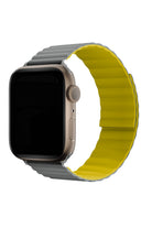 Apple Watch Uyumlu Baklalı Louis Loop Kordon Medium Gray