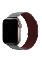 Apple Watch Uyumlu Baklalı Louis Loop Kordon Stone Red