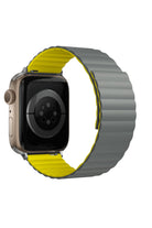 Apple Watch Uyumlu Baklalı Louis Loop Kordon Medium Gray