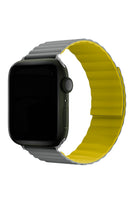 Apple Watch Uyumlu Baklalı Louis Loop Kordon Medium Gray