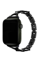 Apple Watch Uyumlu Chain Loop Kordon Frost Black
