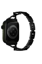 Apple Watch Uyumlu Chain Loop Kordon Frost Black