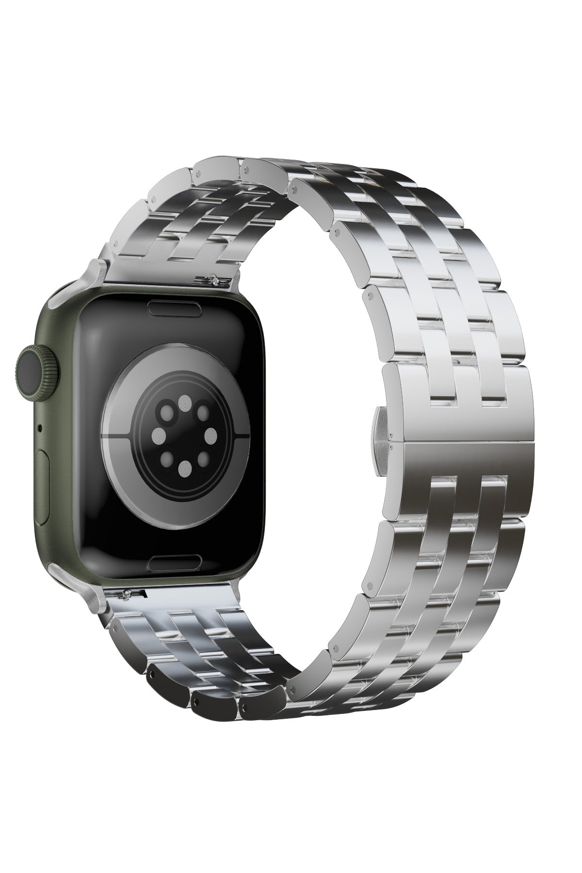 Apple Watch Uyumlu Çelik Steel Loop Kordon Granite