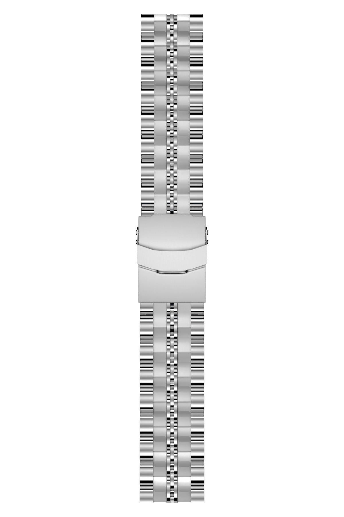 Apple Watch Uyumlu Çelik Steelmaster Loop Kordon Bright Gray