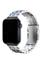Apple Watch Uyumlu Çelik Steelmaster Loop Kordon Bright Gray