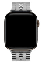 Apple Watch Uyumlu Çelik Steelmaster Loop Kordon Bright Gray