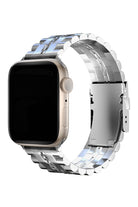 Apple Watch Uyumlu Çelik Steelmaster Loop Kordon Bright Gray